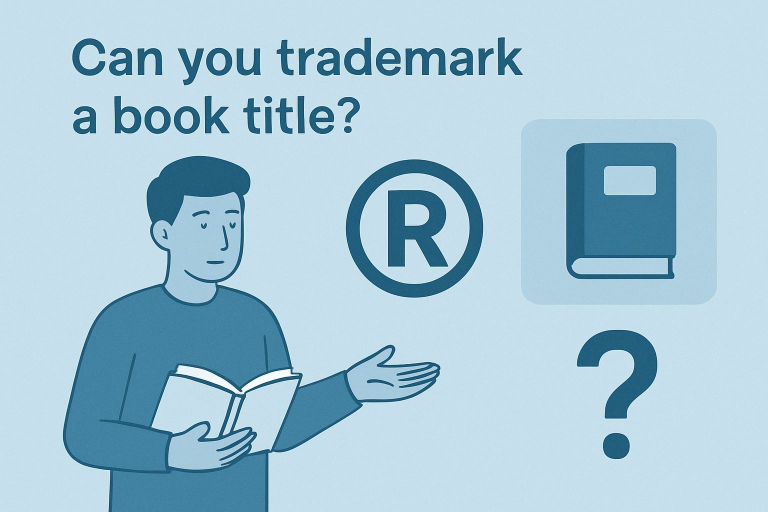 Can you trademark a book title?