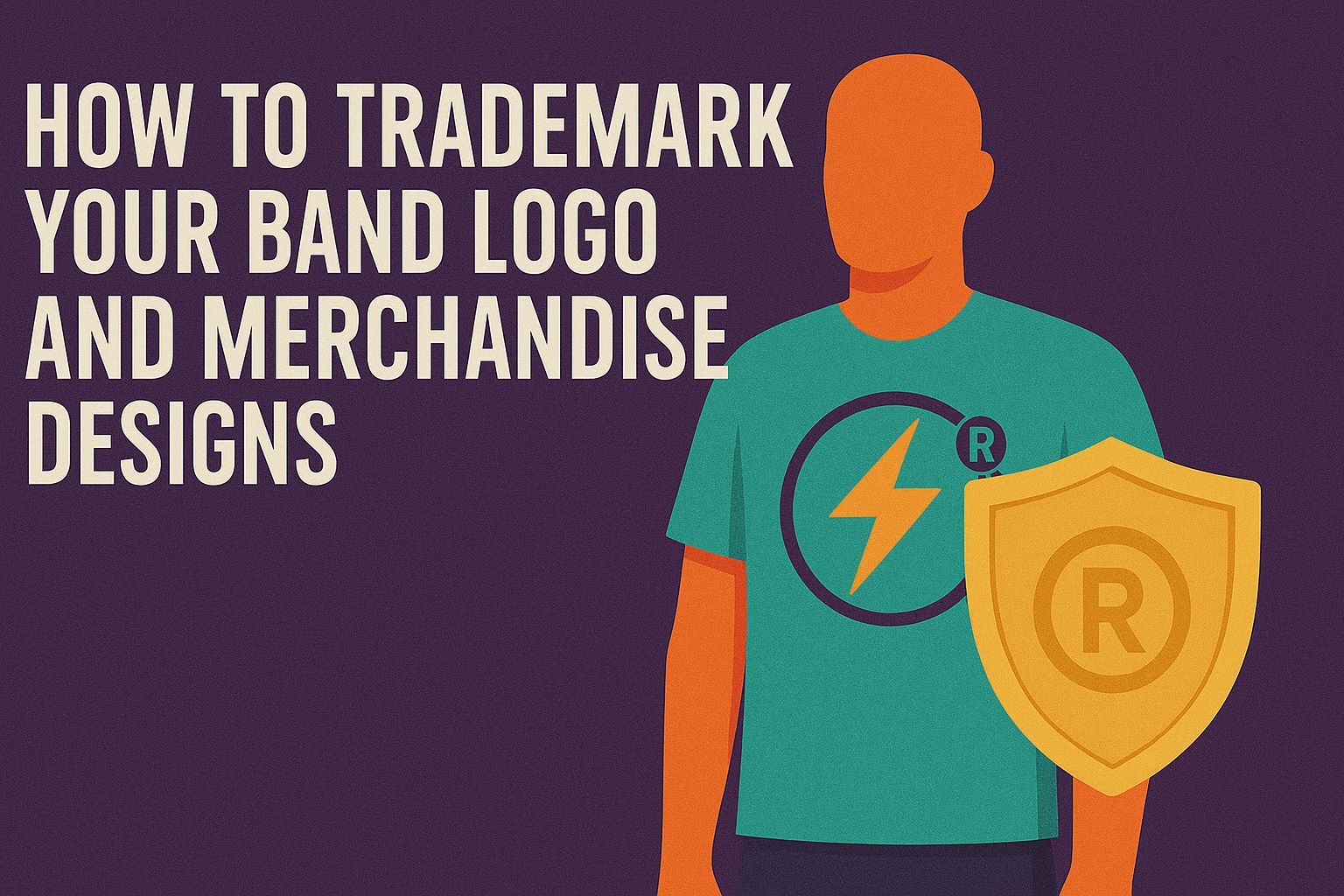 How to Trademark Your Band Logo and Merchandise Designs