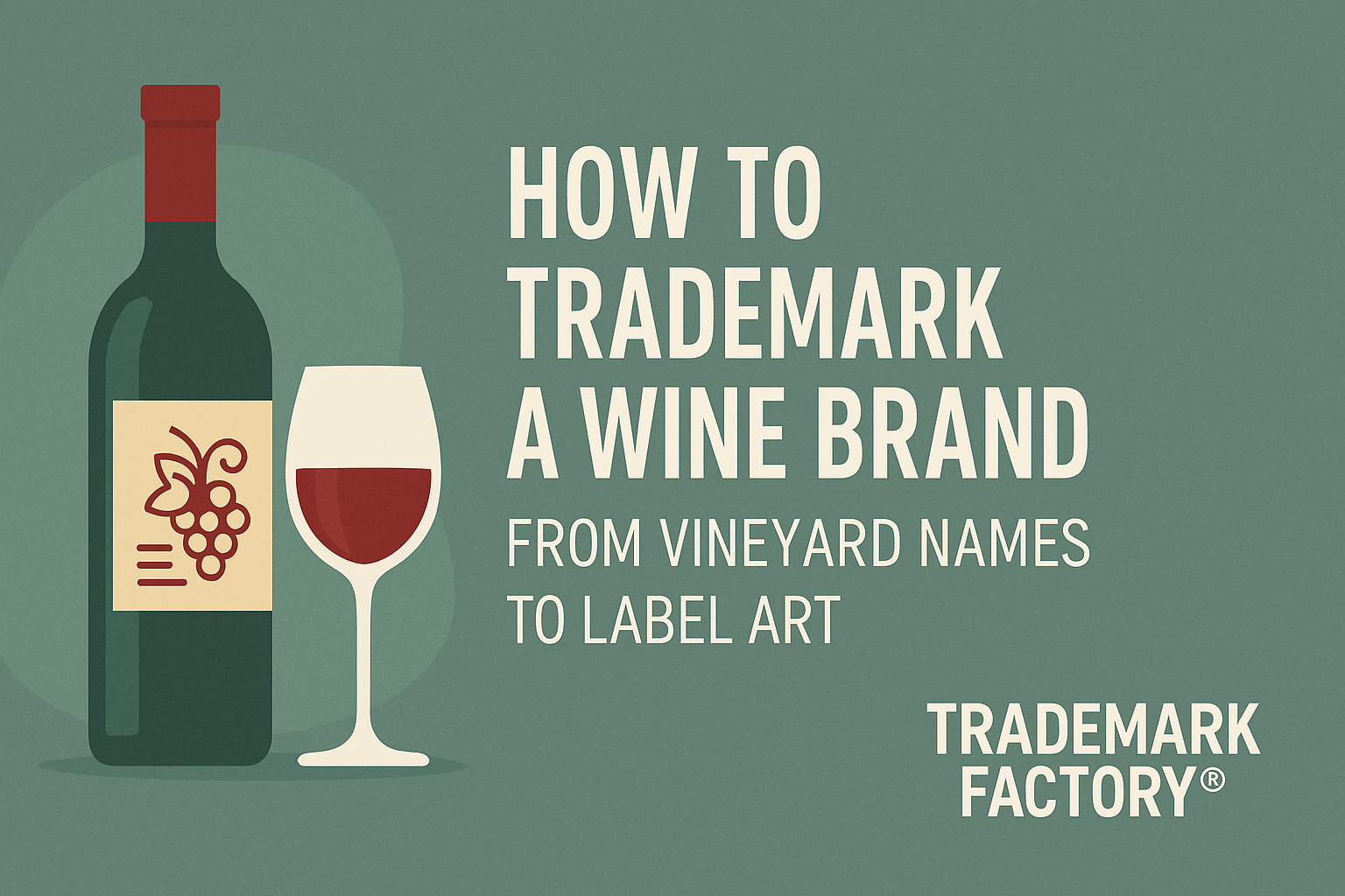 How to Trademark a Wine Brand: From Vineyard Names to Label Art