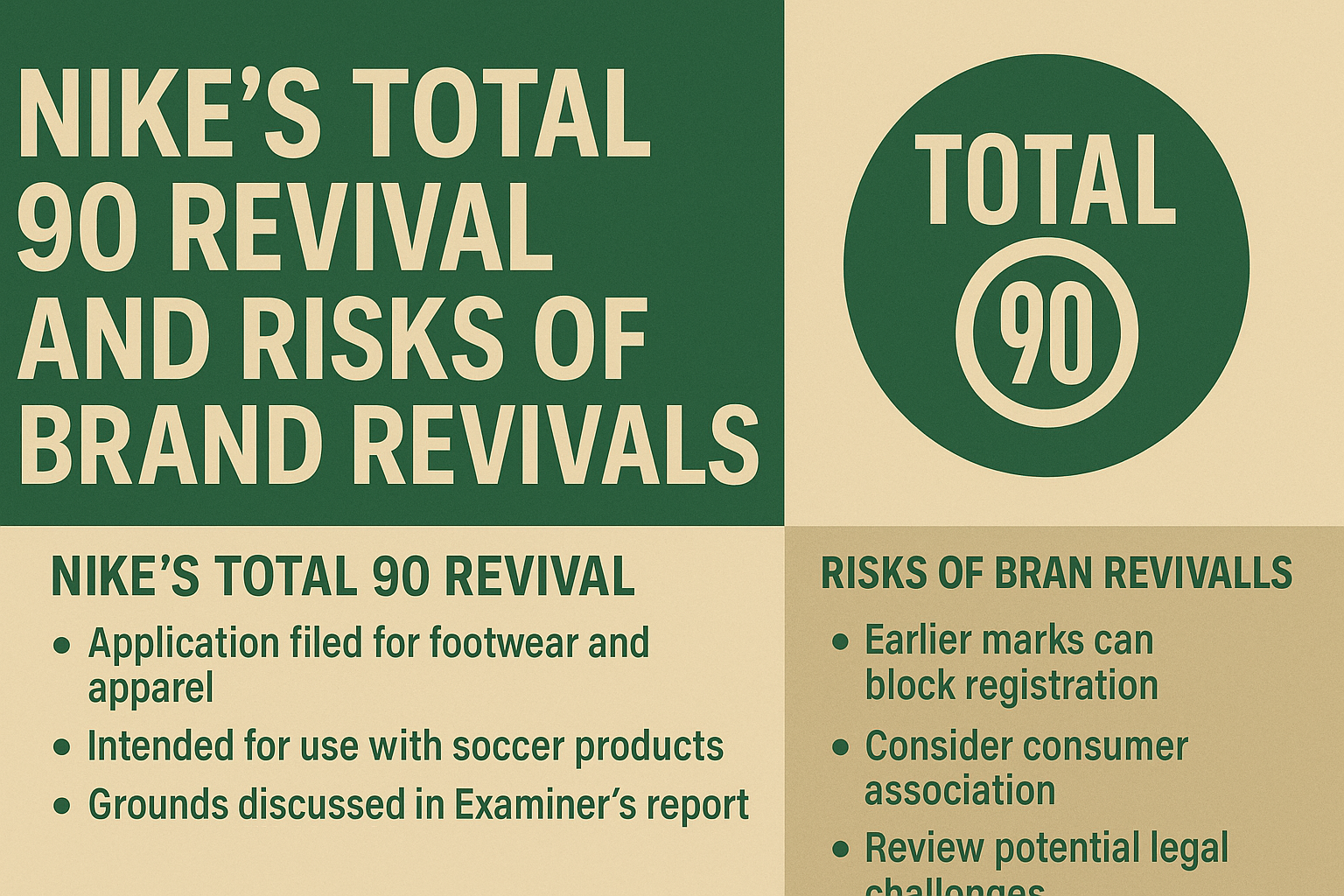 nike trademark infringement report