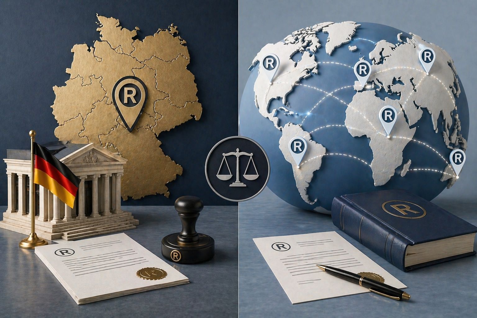 Differences between national trademark registration and international trademark registration through the Madrid System