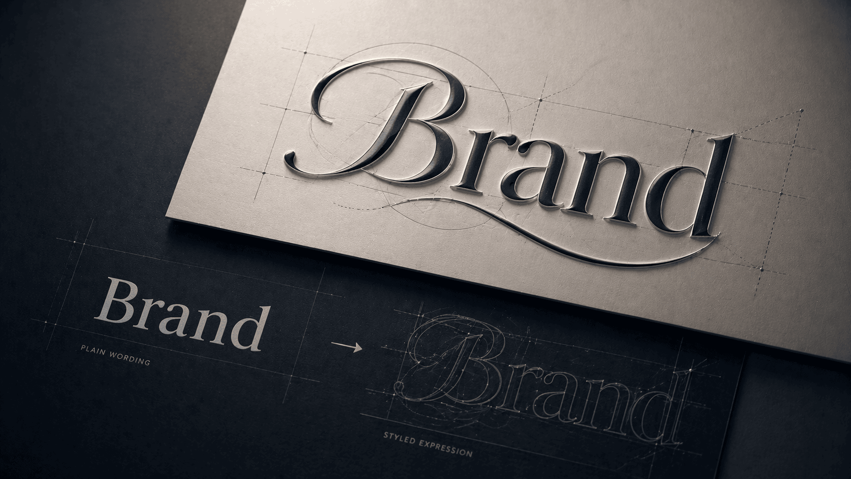 Trademarking Words in a Fancy Font?