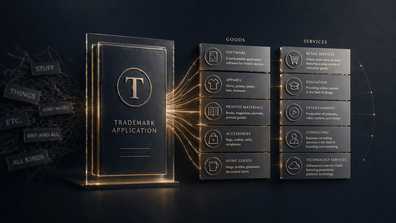How Should I List Products and Services in My Trademark Application?
