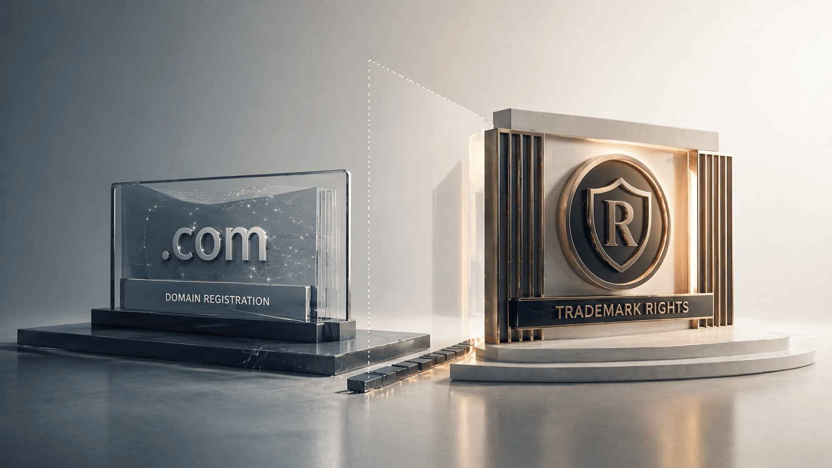 Is Registering a .COM Domain Name Enough to Secure Trademark Rights?